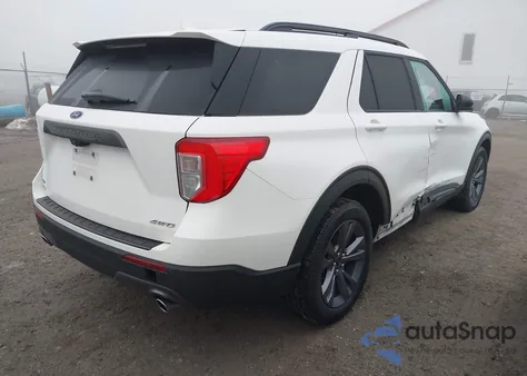 2022 Ford Explorer Xlt из США, поврежденный, VIN 1FMSK8DH5NGA34110